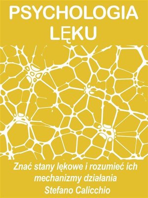 cover image of Psychologia lęku